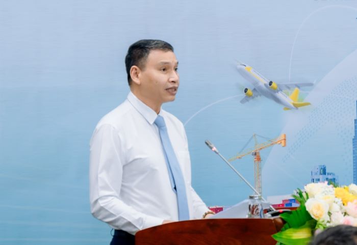 Pho CT UBND TP Da Nang Ho Ky Minh phat bieu tai Le ky ket. Anh BIDV