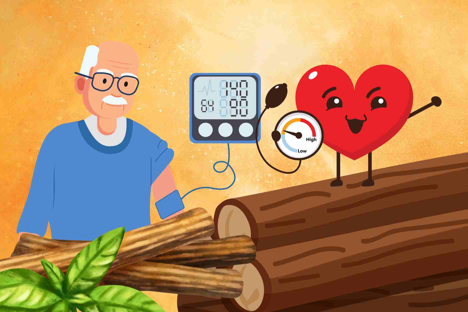 Las personas con presion arterial alta deben mantenerse alejadas de esta preciosa medicina. Grafico: Dinh Dinh