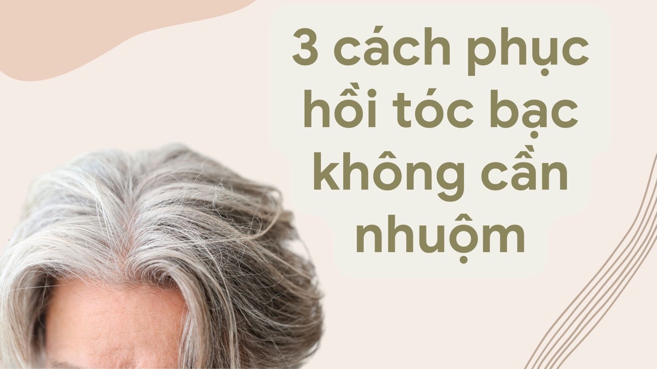 Regular use of black sesame seeds for gray hair. Graphic photo: HUENG SON