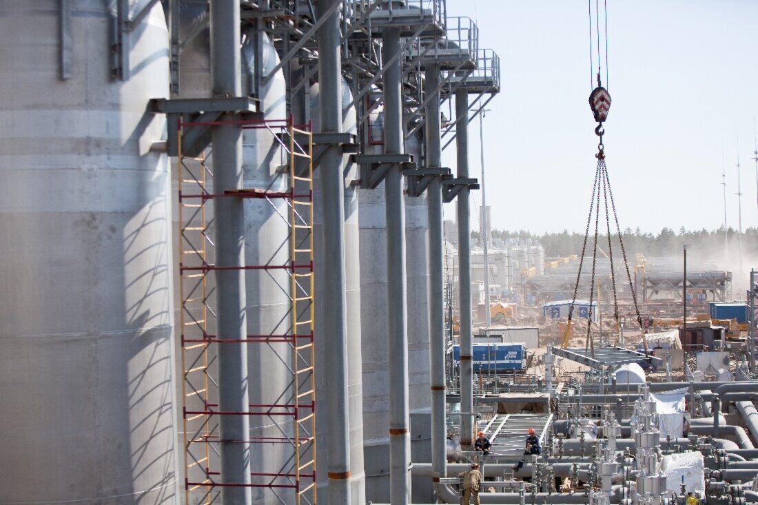 Viec EU trung phat Nord Stream se giup Thu tuong Duc thoat khoi nhung kho khan trong ca doi noi va doi ngoai. Anh: Gazprom