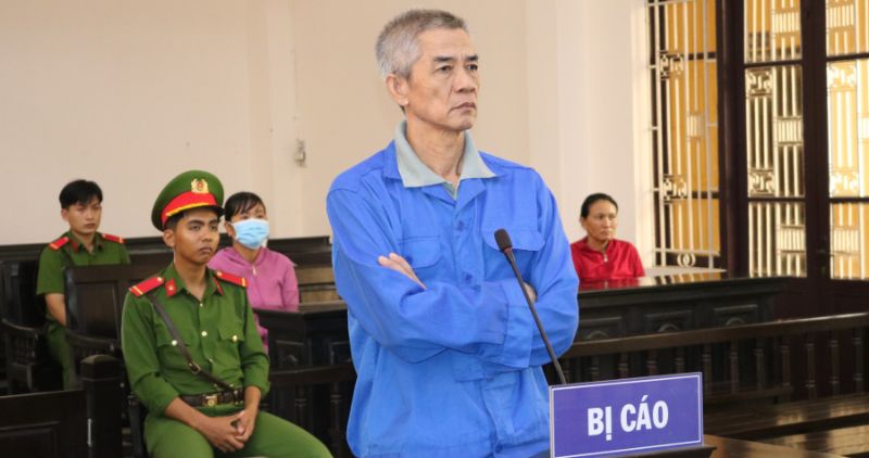 El demandado Nguyen Van Nghia recibio 13 años de prision por asesinato. Foto: Policia proporcionada