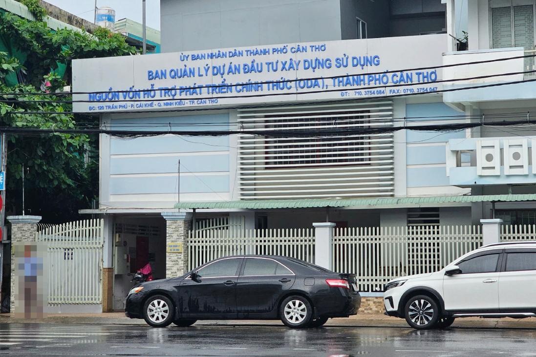 Ban Quan ly du an dau tu xay dung su dung nguon von ho tro phat trien chinh thuc TP Can Tho. Anh: Ta Quang
