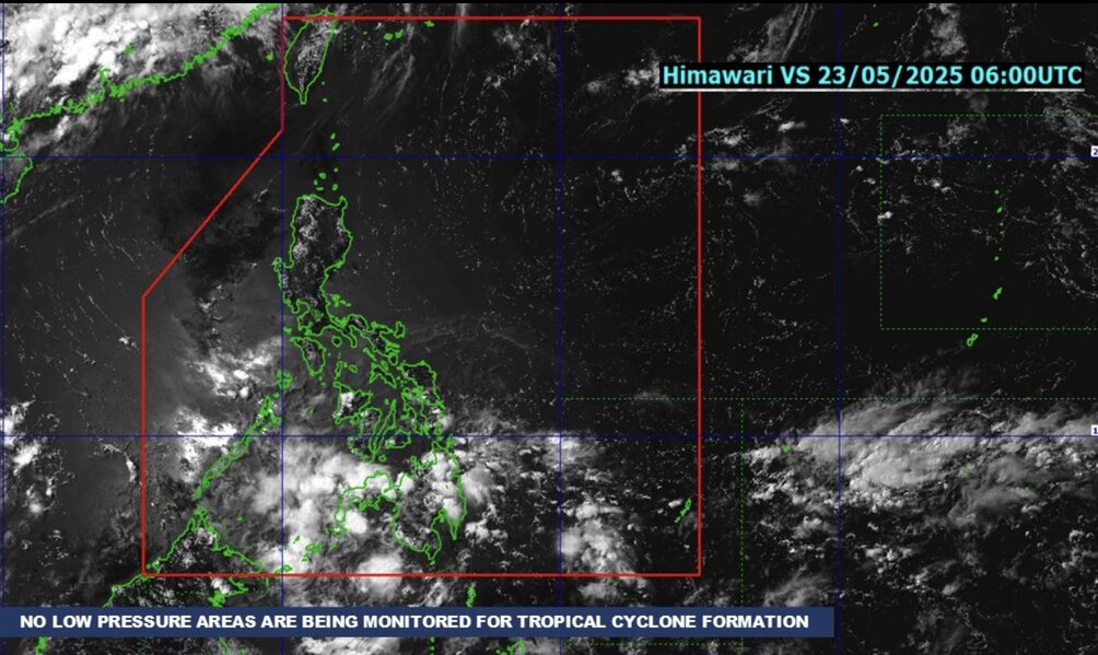 Heavy rain is expected in the Philippines in the next few days due to the influence of the tropical convergence zone. Photo: PAGASA