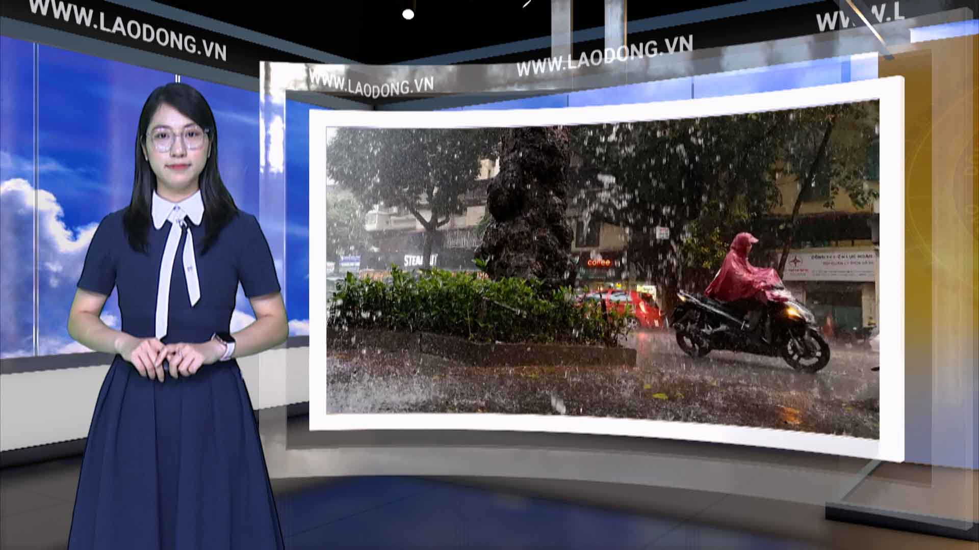 Pronostico del tiempo esta noche y mañana 25