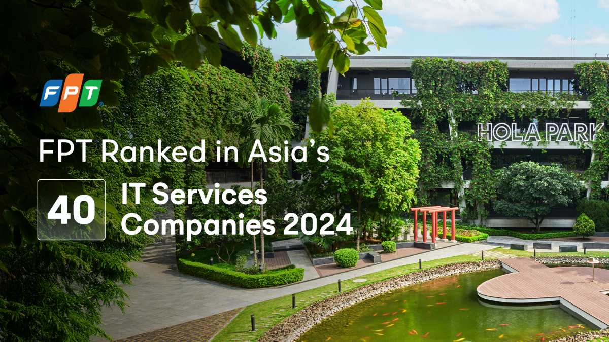 With revenue from the technology sector exceeding 1.4 billion USD, FPT is in the Top 40 information technology service enterprises in Asia. Photo: FPT