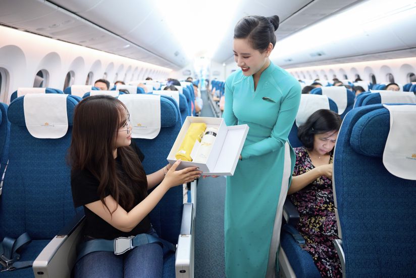 Vietnam Airlines construyo marcas nacionales. Foto: Vietnam Airlines