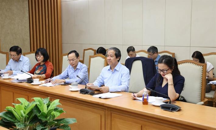 Bo GDDT de xuat phan cap 36 noi dung len so GDDT, 33 noi dung ve UBND cap xa de phu hop mo hinh chinh quyen dia phuong 2 cap. Anh: MOET
