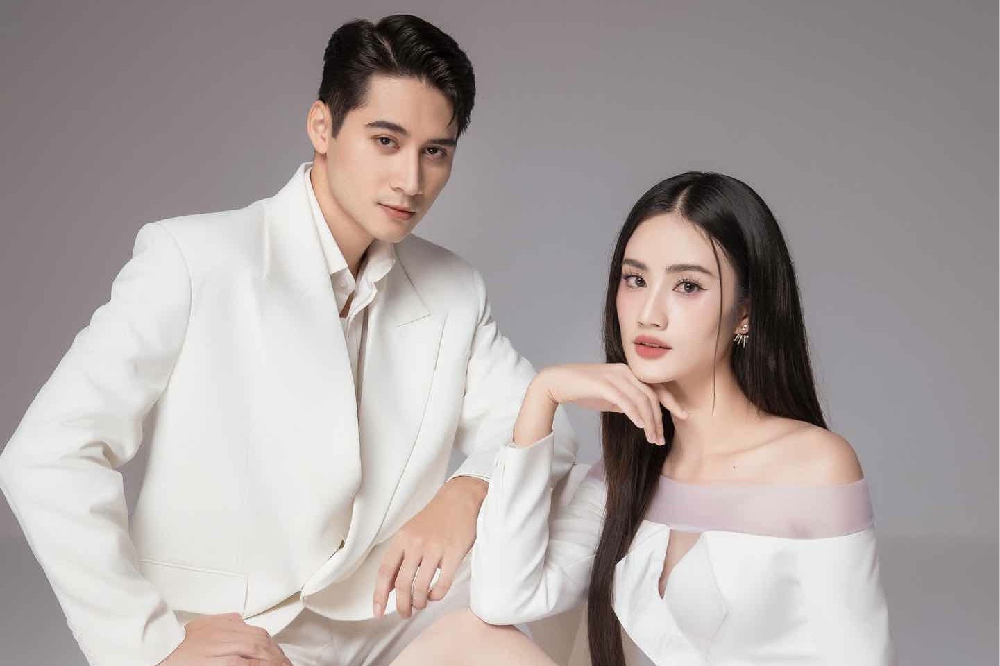 Runner-up Tuan Ngoc and Miss Y Nhi. Photo: Character provided