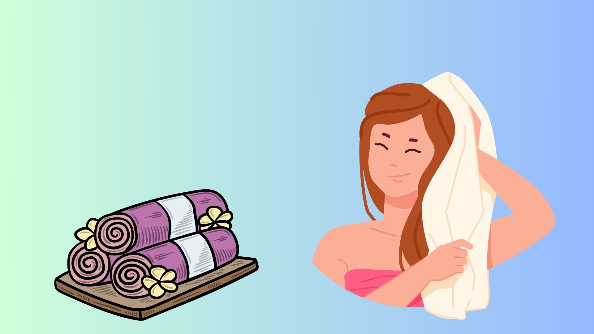 Massage bang khan am. Anh do hoa: HUONG SON