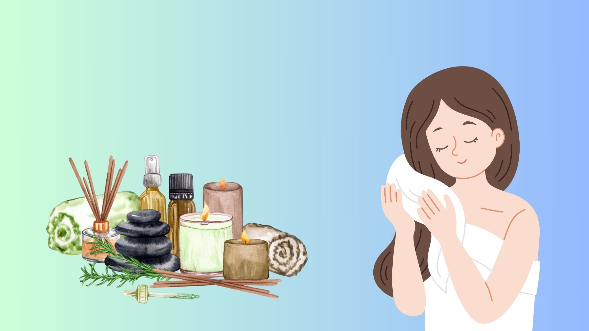Massage voi tinh dau thien nhien. Anh do hoa: HUONG SON