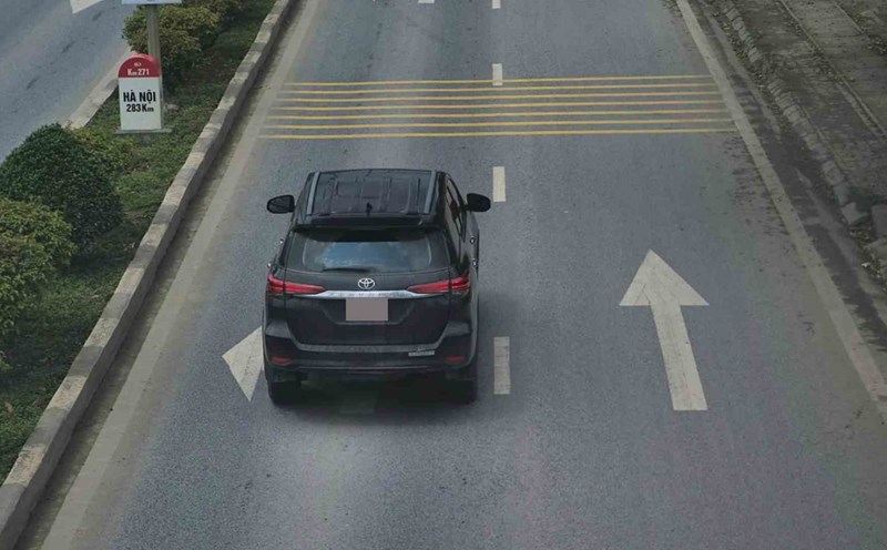 List of vehicles with fines as of the end of May 2025. Photo: Cao Bang Provincial Police