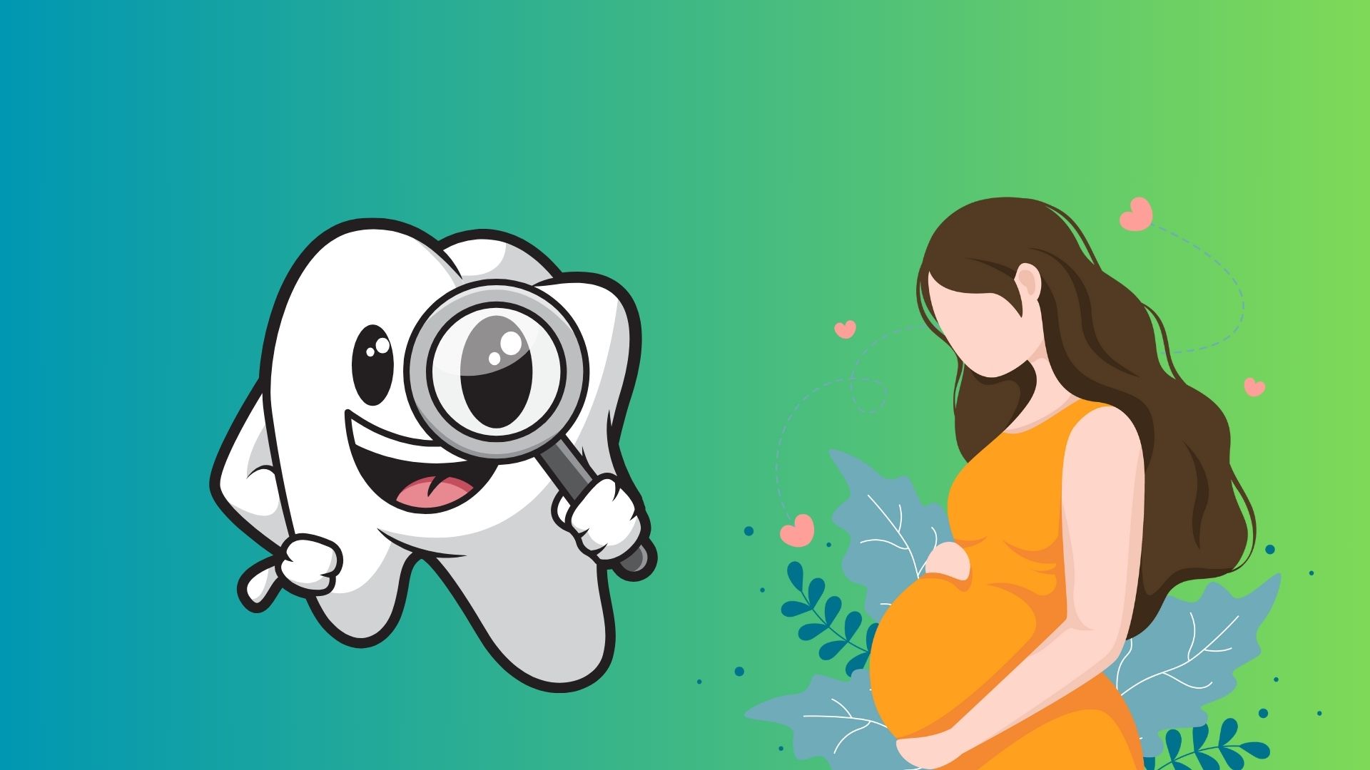 Pregnant mothers should see a doctor if they show signs of bleeding while brushing their teeth. Graphic photo: HUENG SON