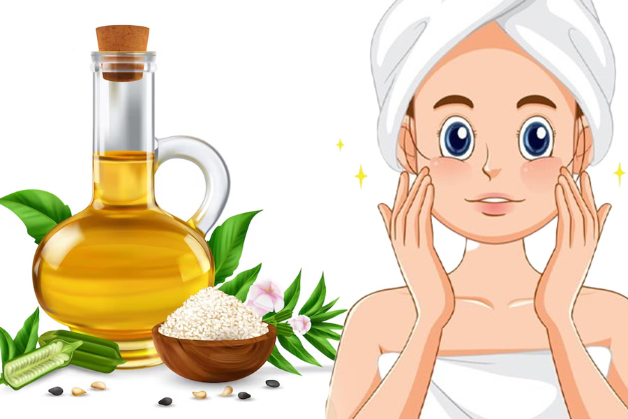 Benefits of chia seed oil for the skin. Graphics: Thien Nhan