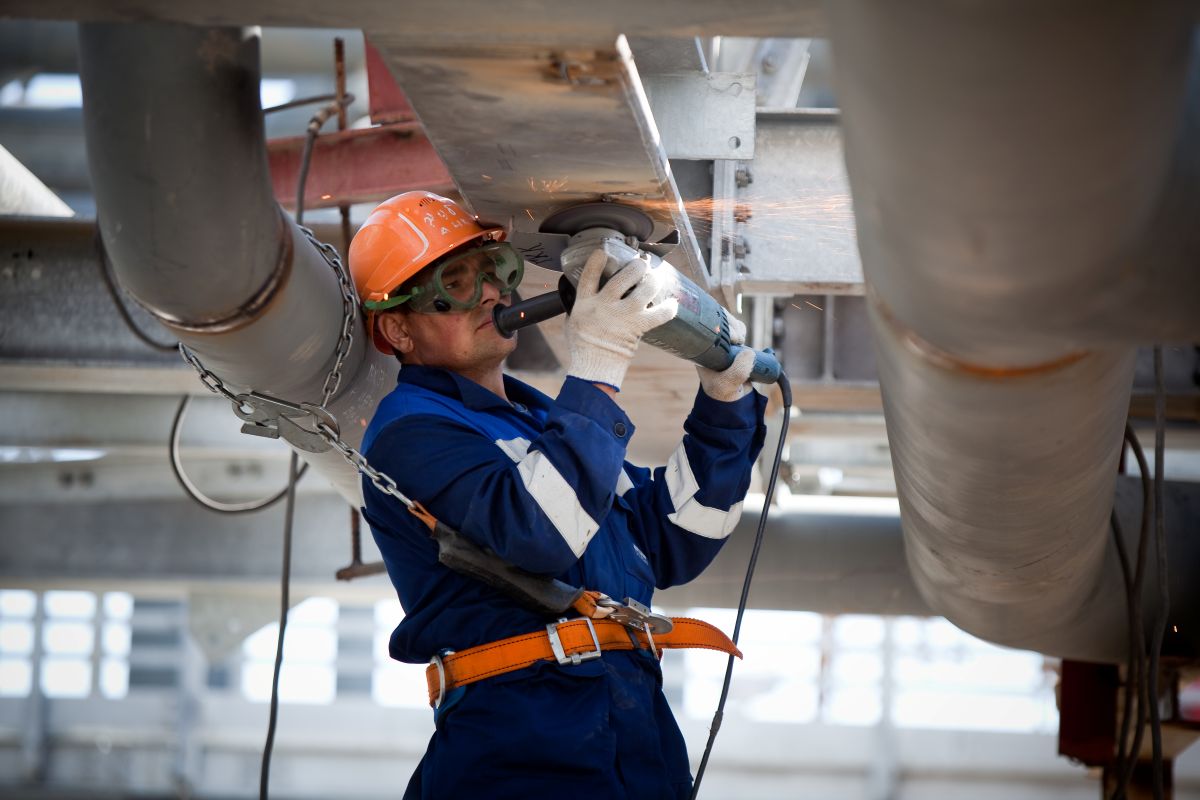 Nord Stream Tubes durante la instalacion. Foto: Gazprom