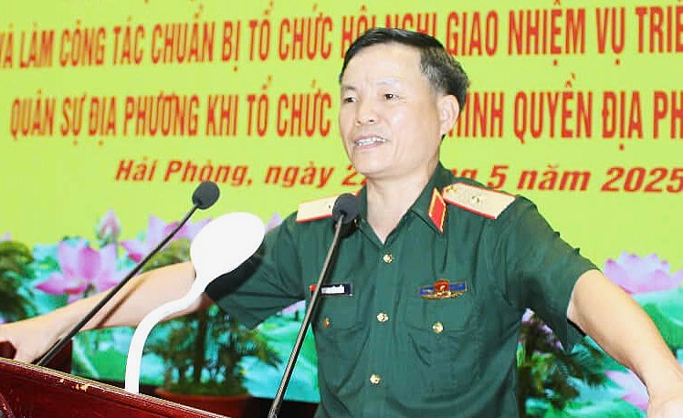 The situation of Luong Van Kiem - Consul of Military Region 3 is not yet known. Photo: Military Region 3