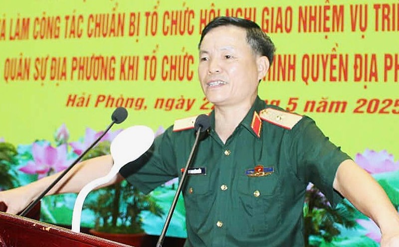 The situation of Luong Van Kiem - Consul of Military Region 3 is not yet known. Photo: Military Region 3
