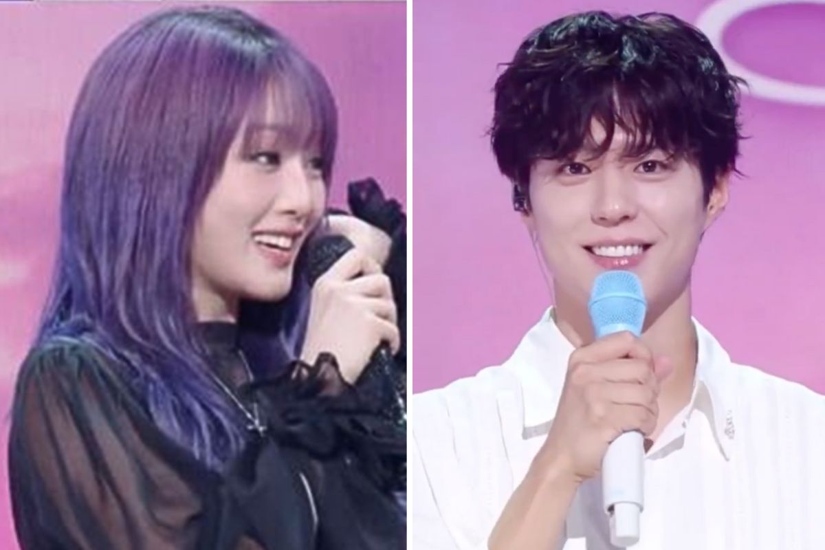 Minnie (I-DLE) va Park Bo Gum. Anh: Nha san xuat KBS