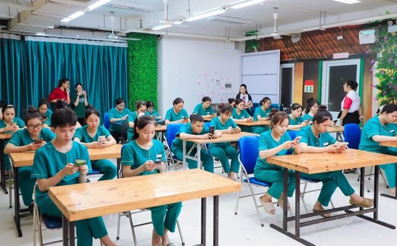 Nurses will compete in theory online at the 2025 Contest. Photo: Hai Yen