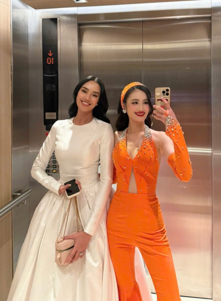 Hoa hau Y Nhi co moi quan he than thiet voi Hoa hau Opal Suchata Chuangsri. Anh: Nhan vat cung cap