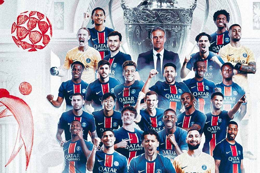El PSG domina las ligas domesticas francesas. Foto: PSG