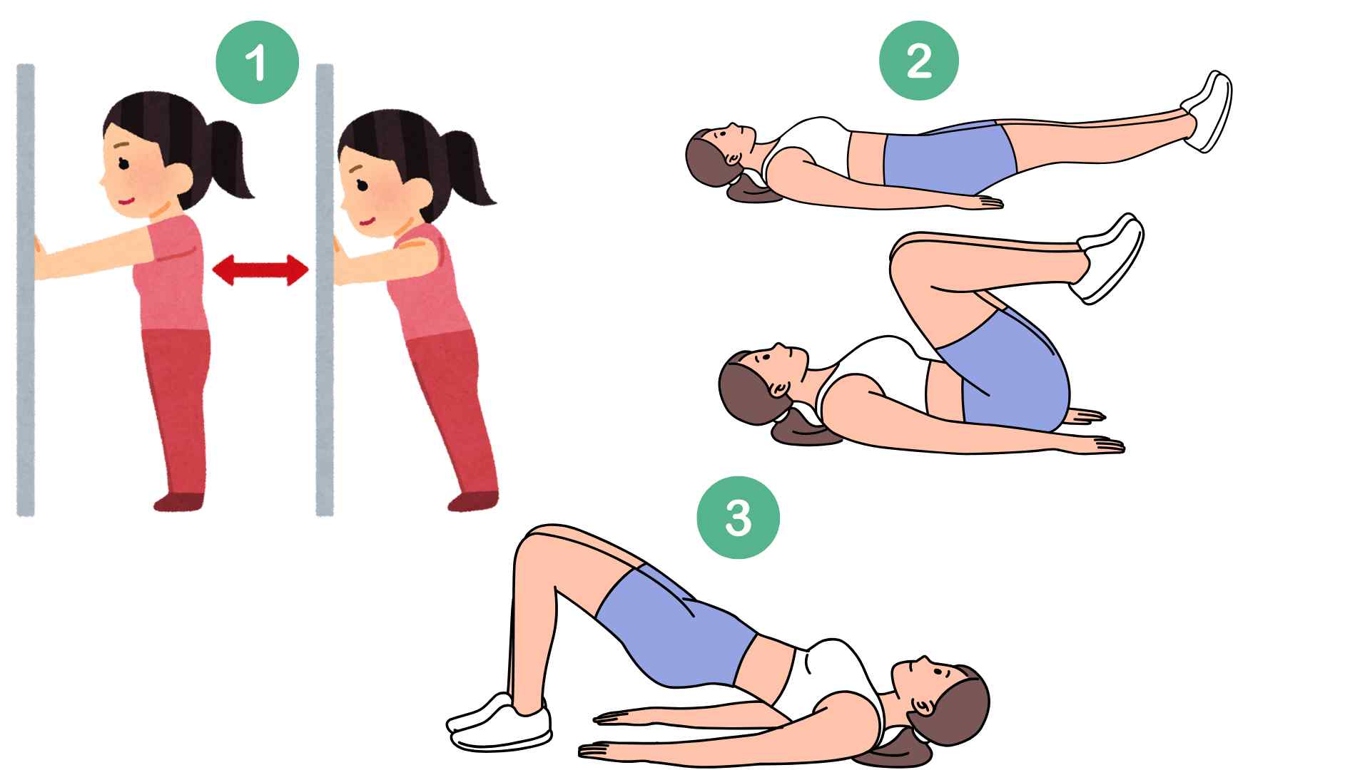 Do some exercises that are good for kidney function. Graphics: Ha May