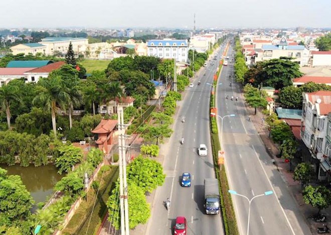 Thông tin trụ sở 3 xã mới ở huyện Phúc Thọ sau sắp xếp. Ảnh: UBND huyện Phúc Thọ