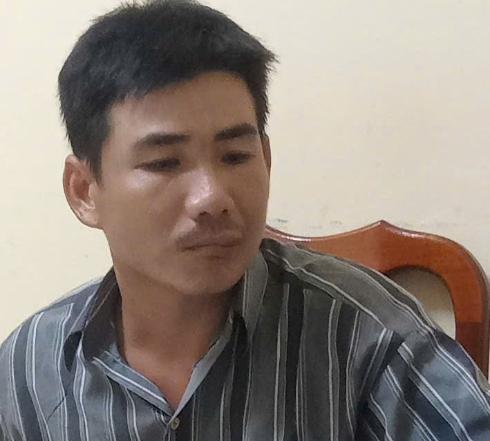 Nghi phạm Châu Văn May bị bắt về hành vi giết người tại phòng trọ ở thị xã Giá Rai, tỉnh Bạc Liêu. Ảnh: Công an cung cấp