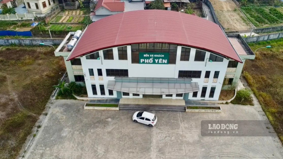 El borrador del centro administrativo de la comuna puede construir una estacion de autobuses. Foto: Nguyen Hoan