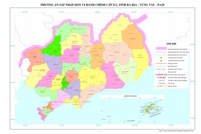 Bà Rịa - Vũng Tàu xây dựng kế hoạch thực hiện sắp xếp cấp xã