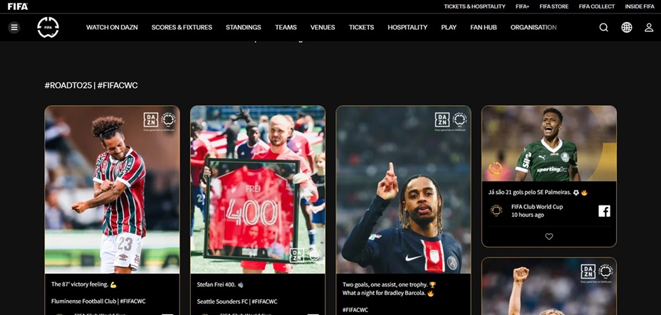 Nhung thong tin ve FIFA Club World Cup bat dau tran ngap. Anh: Trang chu FIFA