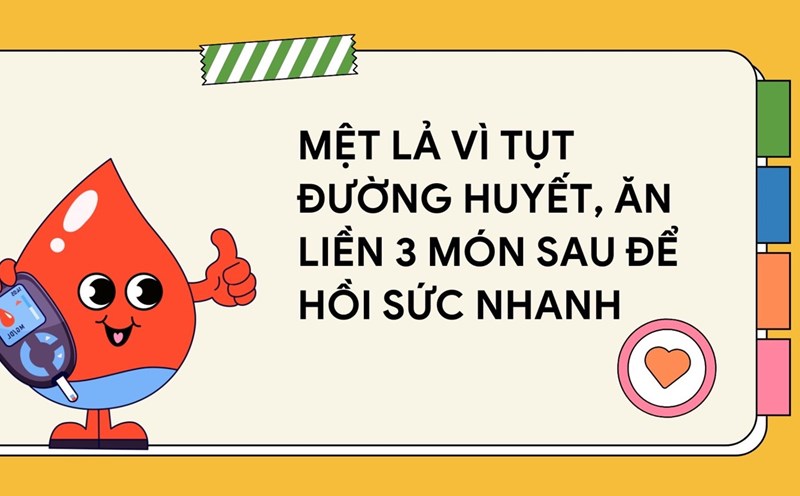 Sweet candy helps blood sugar recover quickly. Graphic photo: HUENG SON