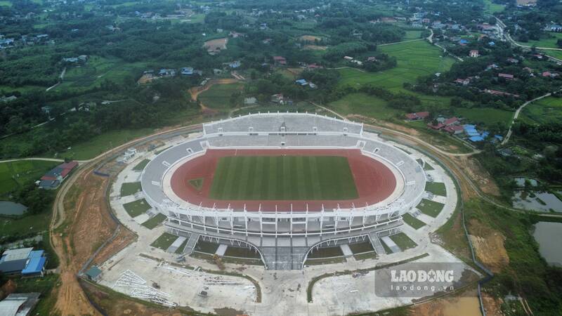 Proyecto del Estadio Thai Nguyen. Foto: Lam Thanh