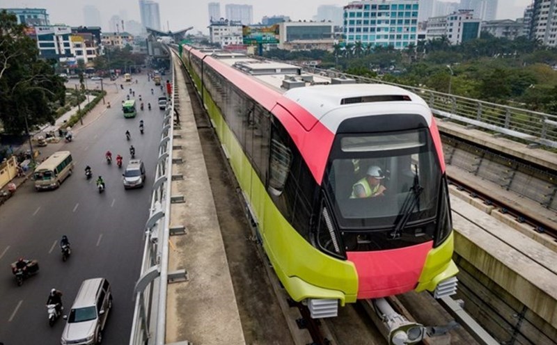Hanoi will build specific mechanisms and policies, especially to develop the urban railway network system. Photo: Pham Dong