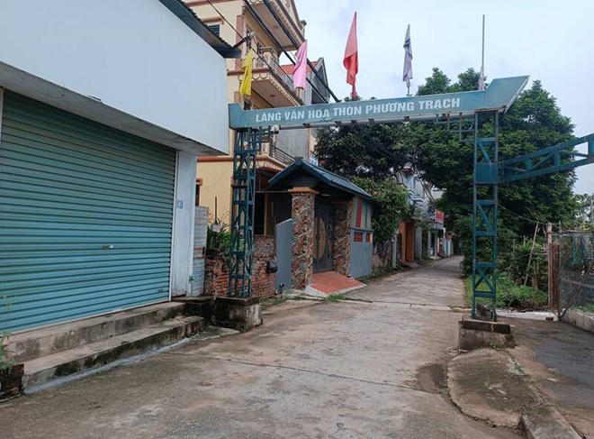 Phan khuc dat nen o huyen Dong Anh (Ha Noi) thu hut su quan tam cua nha dau tu. Anh: Thu Giang