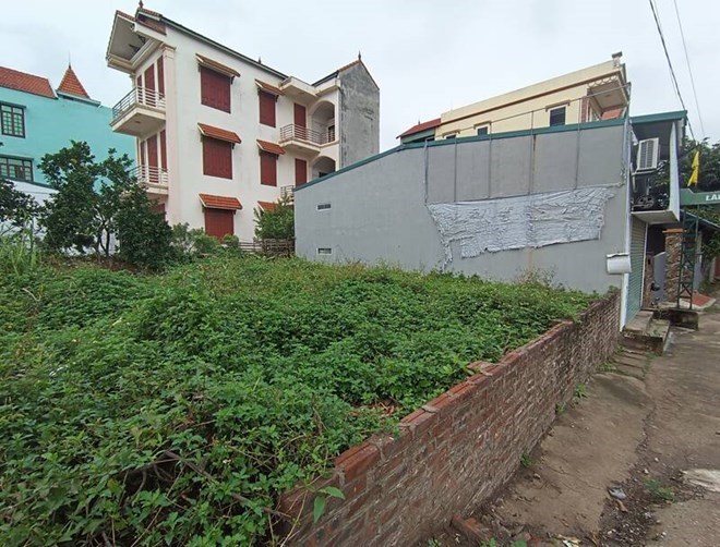 The land segment in suburban districts of Hanoi is of interest to many investors. Photo: Thu Giang