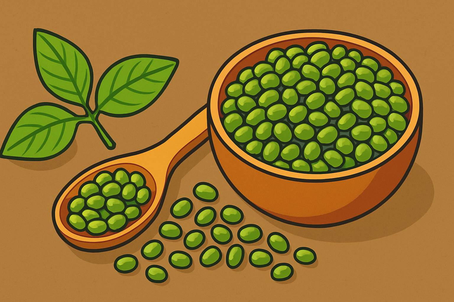 El tipo de frijoles salvajes ayuda a purificar el higado y reducir la inflamacion de manera efectiva. Foto grafica: Hoang loc