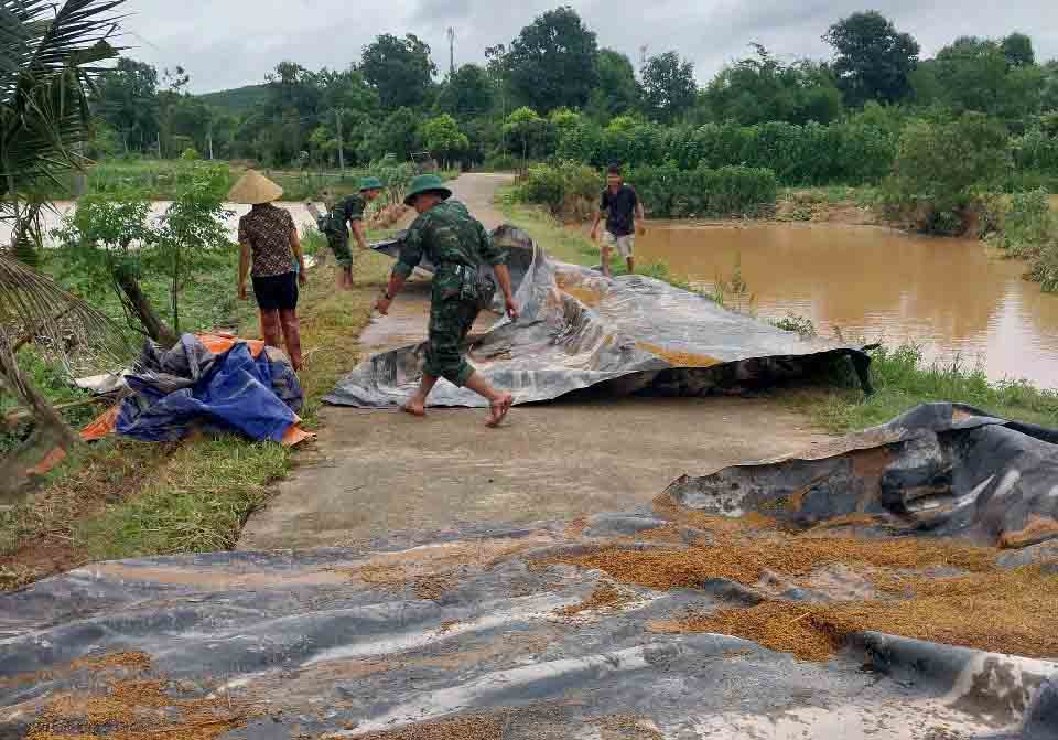 Trai bat phoi lua uot. Anh: Duong Tuan.