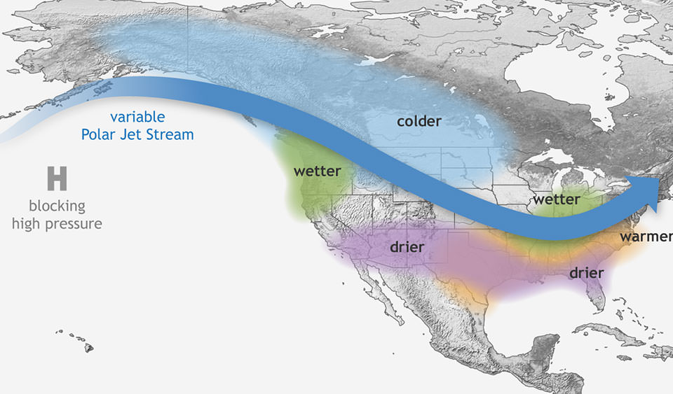 Hien tai, ca La Nina va El Nino deu khong hoat dong. Anh: NOAA