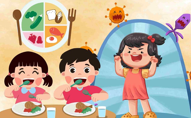 What to eat to increase immunity when infected with COVID-19