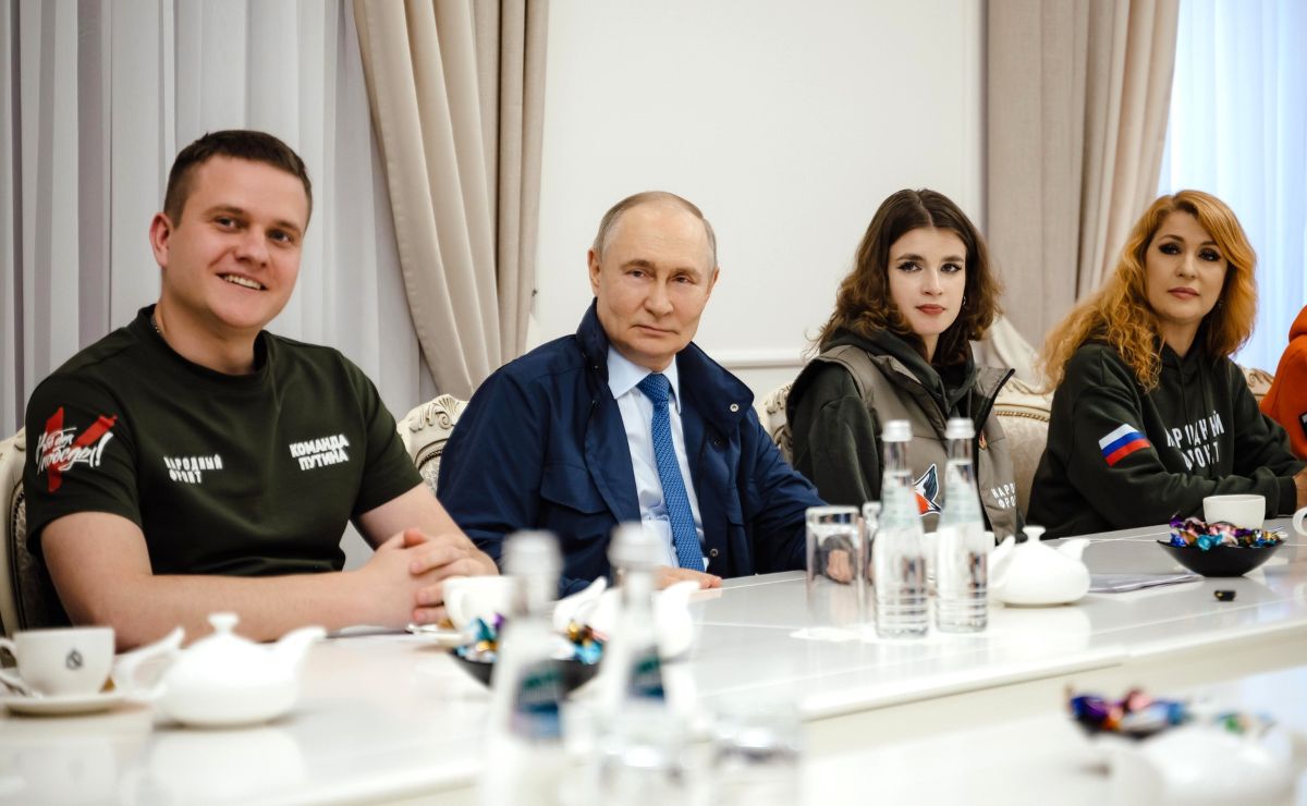 El presidente ruso, Vladimir Putin, durante una visita a la provincia de Kursk el 20 de mayo de 2025. Foto: Kremlin