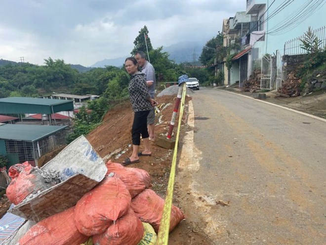 Kè 50 tỉ đồng ở Lào Cai kỳ vọng giúp 31 hộ dân thoát cảnh sạt lở