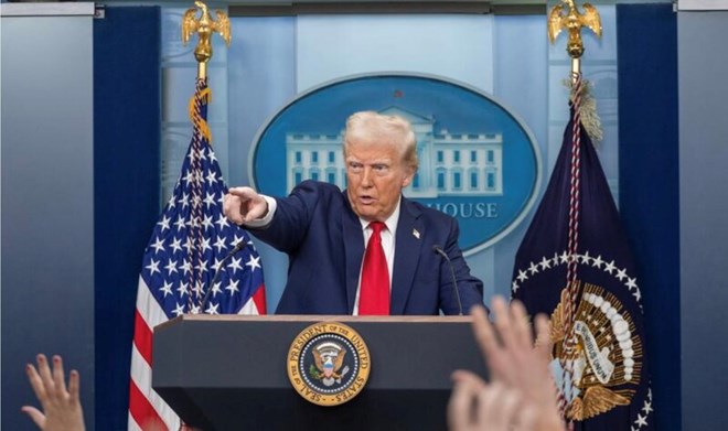 El presidente de los Estados Unidos, Donald Trump. Foto: Xinhua