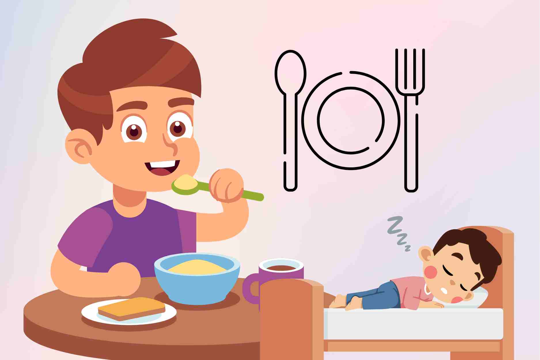 Te diga cambios simples en la alimentacion para ayudar a dormir mejor. Grafico: Dinh Dinh