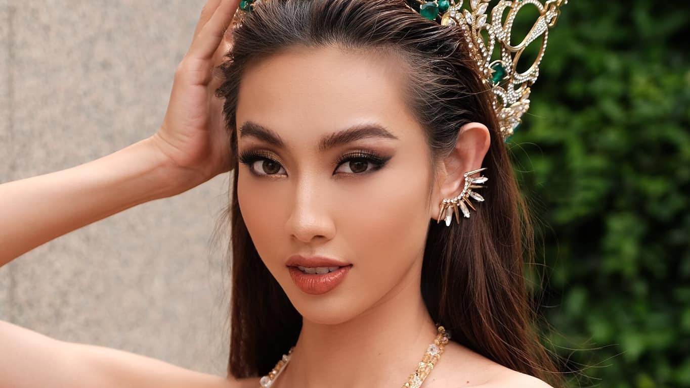 Miss Thuy Tien. Photo: Sen Vang