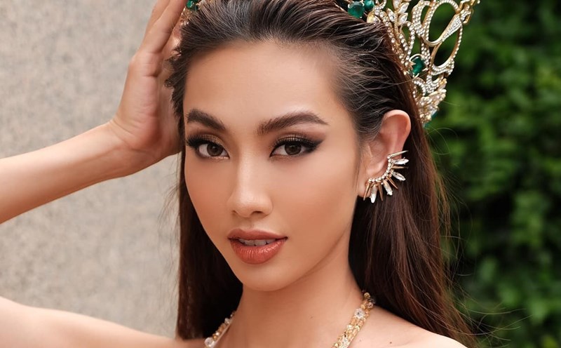 Miss Thuy Tien. Photo: Sen Vang