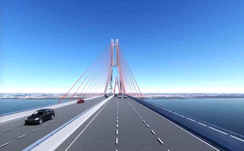 Perspective of Dong Nai 2 Bridge. Photo: Department of Construction of Dong Nai province