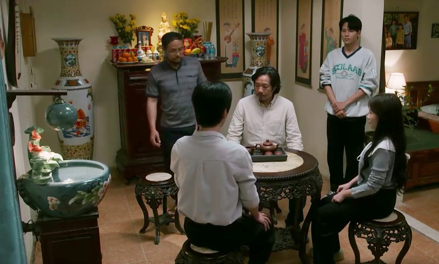 Details in "My Father, the Remains". Photo: Provided by VTV.