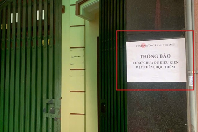 Công khai danh sách trung tâm dạy thêm vi phạm quy định