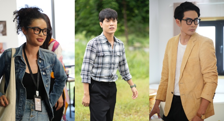 Young stars in the TV series The Conquering Tam Duc. Photo: Provided by the film crew.