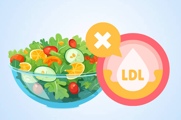 5 types of green vegetables that can help you reduce cholesterol levels after age 50. Graphics: Thien Nhan